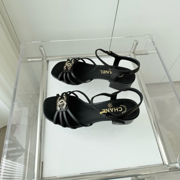 CHANEL SANDALS BLACK G46274 B19511 94305