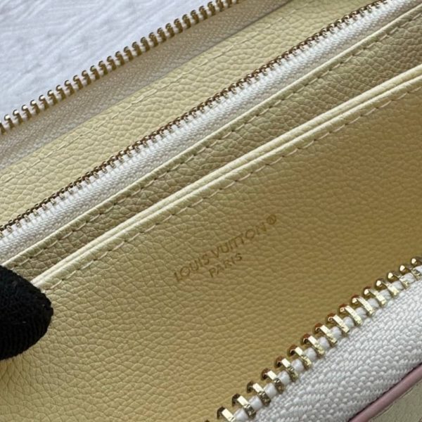 LOUIS VUITTON ZIPPY WALLET BICOLOR EDEN 19CM M13644