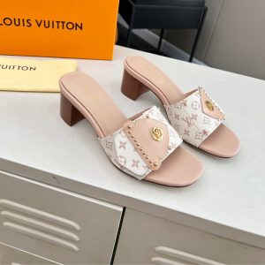 LOUIS VUITTON LV FRAME MULE DUNE BEIGE 1AHMRN
