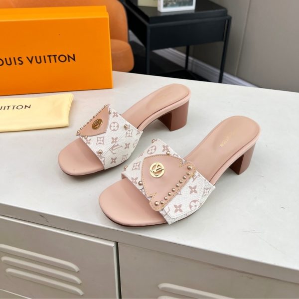 LOUIS VUITTON LV FRAME MULE DUNE BEIGE 1AHMRN
