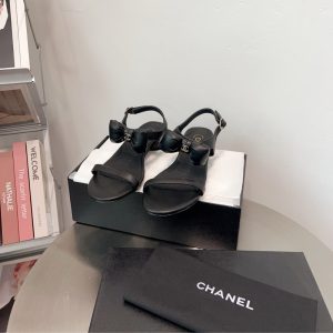 CHANEL SANDALS BLACK G46193 B18985 94305