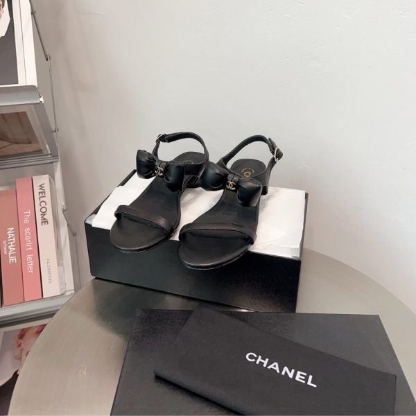 CHANEL SANDALS BLACK G46193 B18985 94305