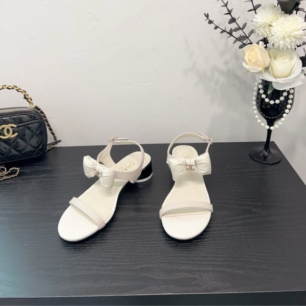 CHANEL SANDALS WHITE G46193 B18985 NACCU