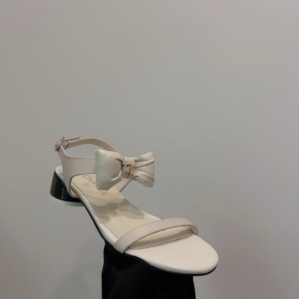 CHANEL SANDALS WHITE G46193 B18985 NACCU