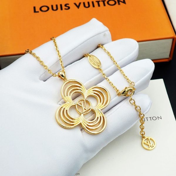 LOUIS VUITTON LV BREEZE PENDANT GOLD M02805