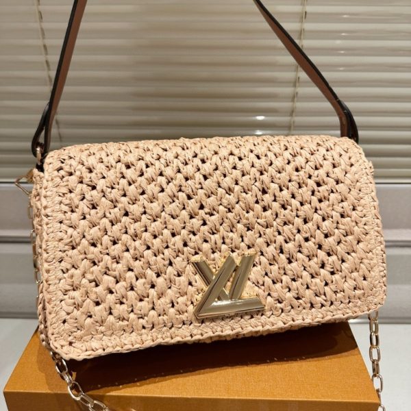 LOUIS VUITTON BOLSA TWIST WEST NATURAL 27CM M25030