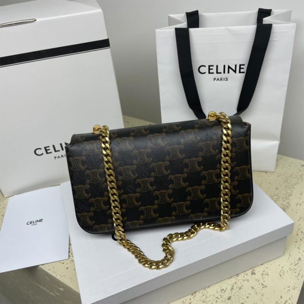 CELINE CHAIN SHOULDER BAG CLAUDE (HIGH-END GRADE）
