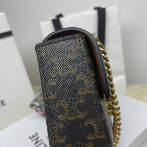 CELINE CHAIN SHOULDER BAG CLAUDE (HIGH-END GRADE）