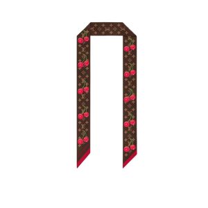 LOUIS VUITTON X MURAKAMI MONOGRAM CERISE BANDEAU BROWN M96085