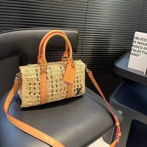 LOUIS VUITTON KEEPALL BANDOULIÈRE 25 NATURAL BEIGE 25CM M25010