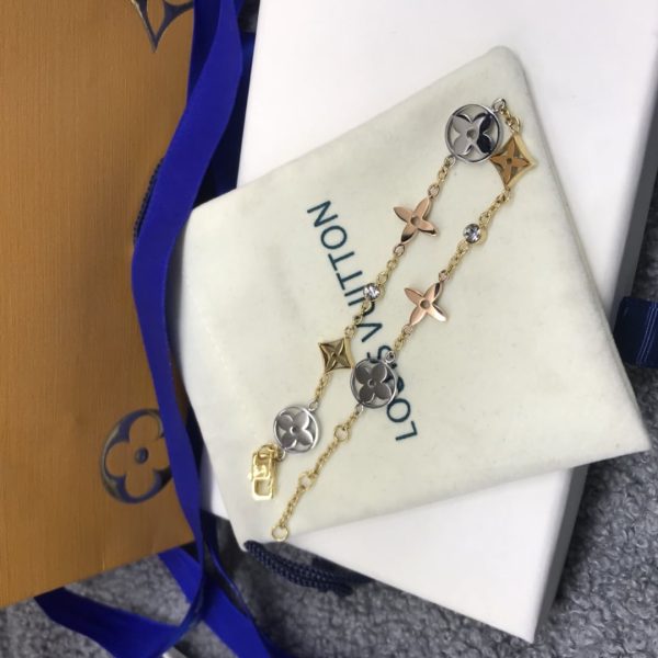 LOUIS VUITTON IDYLLE BLOSSOM BRACELET GOLD Q95286