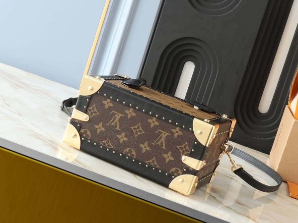 LOUIS VUITTON PETITE VALISE MONOGRAM REVERSE 22CM M47164