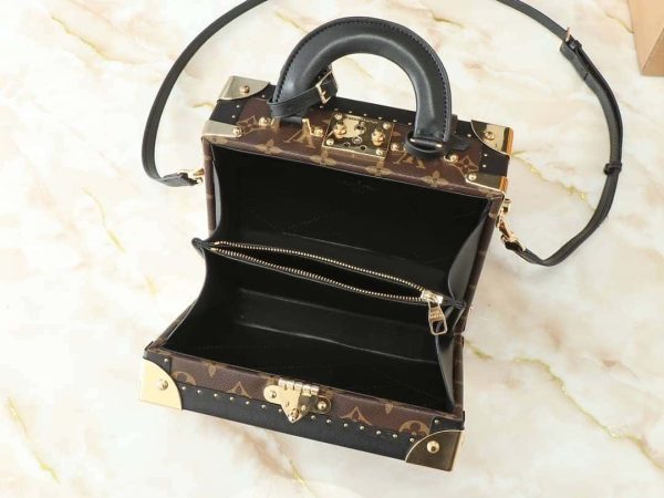 LOUIS VUITTON PETITE VALISE MONOGRAM REVERSE 22CM M47164