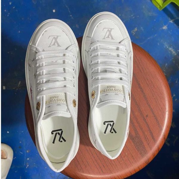 LOUIS VUITTON X TAKASHI MURAKAMI LV LAGOON SNEAKER WHITE 1AHKYO