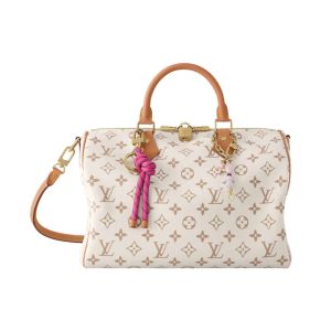 LOUIS VUITTON SPEEDY SOFT 30 LUCKY BAG MONOGRAM DUNE 30CM M15108
