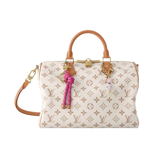 LOUIS VUITTON SPEEDY SOFT 30 LUCKY BAG MONOGRAM DUNE 30CM M15108