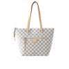 LOUIS VUITTON LENA PM BAG DAMIER AZUR WHITE 35CM