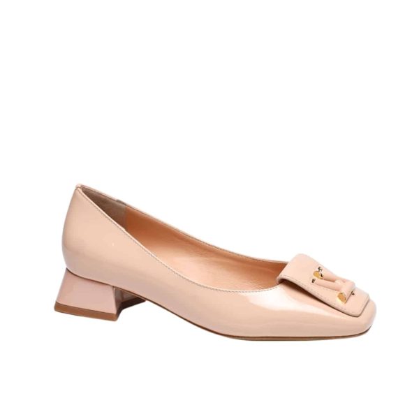 LOUIS VUITTON SHAKE PUMP NUDE