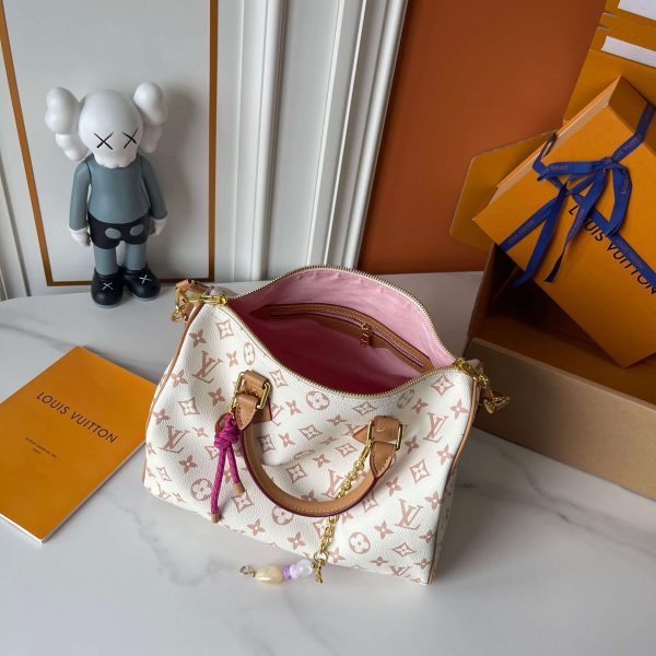 LOUIS VUITTON SPEEDY SOFT 30 LUCKY BAG MONOGRAM DUNE 30CM M15108