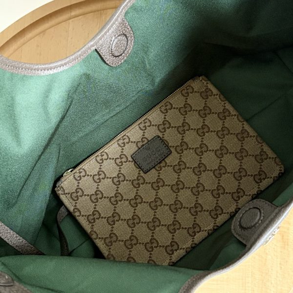 GUCCI GIGLIO LARGE TOTE BAG BROWN 60CM 853971 FAFFP 2547