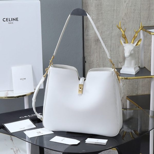 CELINE MEDIUM CAMILLE 16 SOFT BAG IN SMOOTH CALFSKIN