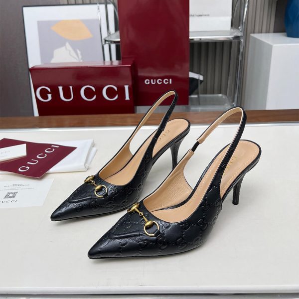 Gucci Women’s slingback pump with Horsebit