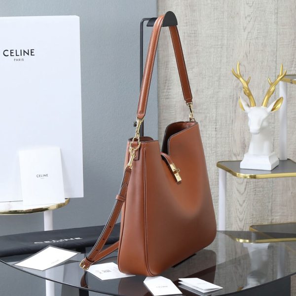 CELINE MEDIUM CAMILLE 16 SOFT BAG IN SMOOTH CALFSKIN