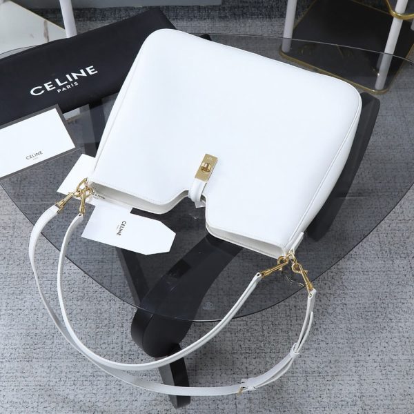 CELINE MEDIUM CAMILLE 16 SOFT BAG IN SMOOTH CALFSKIN