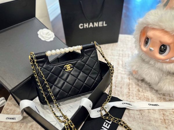 Chanel New Pearl Clutch Bag