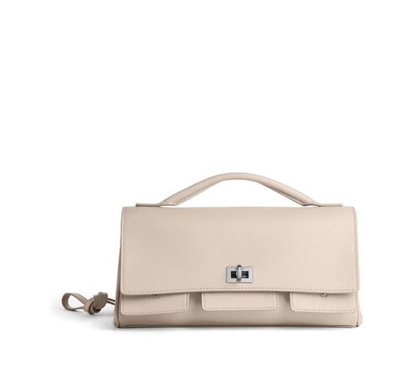 Balenciaga Women’s Bel Air Clutch On Strap Small(HIGH-END GRADE)