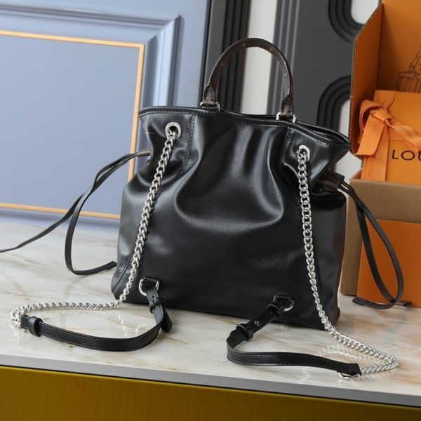 LOUIS VUITTON OFF DUTY BACKPACK VIBE BLACK 25CM M25522