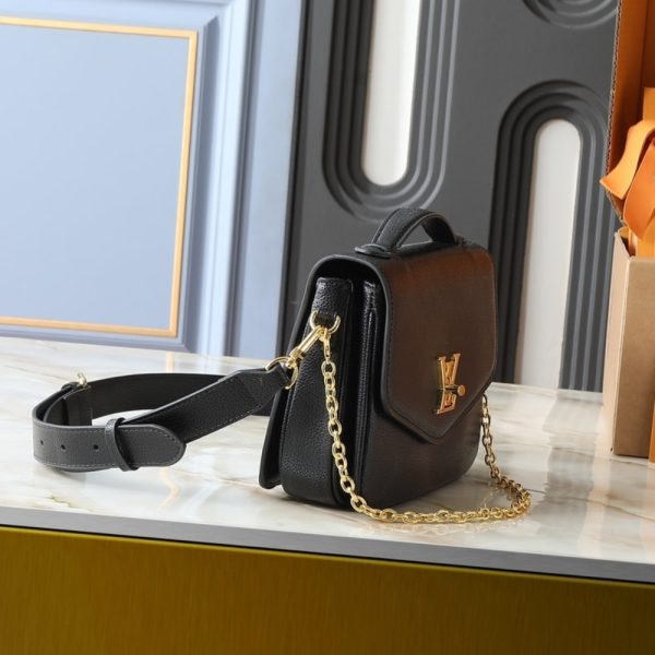 LOUIS VUITTON OXFORD BAG BLACK 22CM M22735