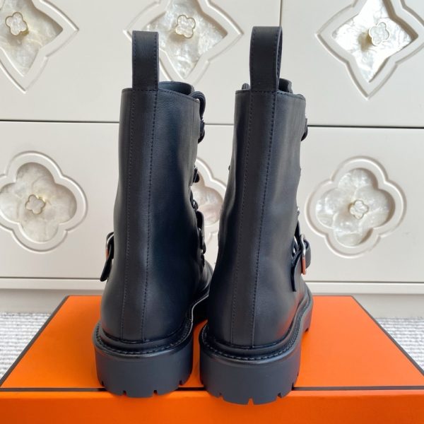 HERMES LAND ANKLE BOOT BLACK H252104Z 02350