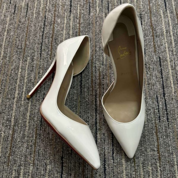 CHRISTIAN LOUBOUTIN IRIZA 100 WHITE
