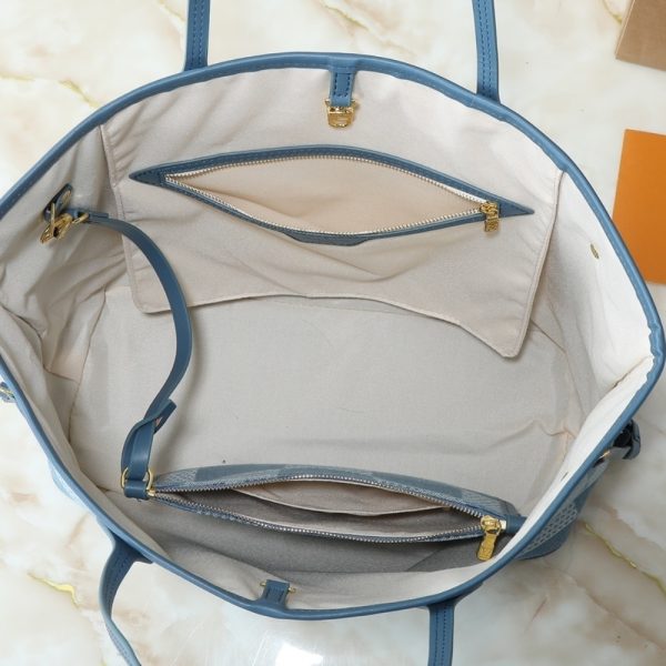 LOUIS VUITTON NEVEREVERFULL DENIM BLUE 31CM N00198