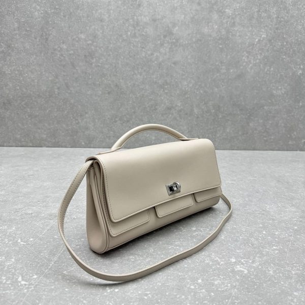 Balenciaga Women’s Bel Air Clutch On Strap Small(HIGH-END GRADE)