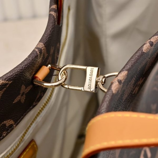 LOUIS VUITTON SHOPPER TOTE MM MONOGRAM CANVAS BROWN 40CM M15274