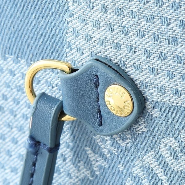 LOUIS VUITTON NEVEREVERFULL DENIM BLUE 31CM N00198