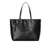 GUCCI GG EMBLEM LARGE TOTE BAG BLACK 37CM ‎847455 AAFDV 1000