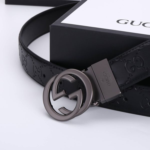 GUCCI GG MARMONT REVERSIBLE BELT BLACK MAXI 774153 AABZA 1000