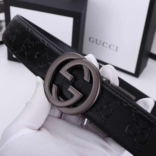 GUCCI GG MARMONT REVERSIBLE BELT BLACK MAXI 774153 AABZA 1000