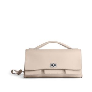 Balenciaga Women's Bel Air Clutch On Strap Small(HIGH-END GRADE)