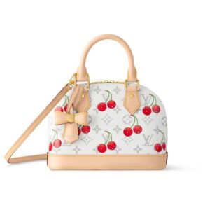 Louis Vuitton X Murakami Alma BB Washed Blue 23Cm Louis Vuitton X Takashi Murakami Alma BB Monogram Cherry 23Cm M14234