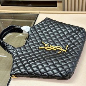 Women Saint Laurent Icare Maxi Shopping Bag In Quilted