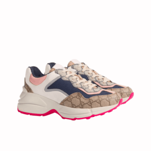 Gucci WMNS GG Rhyton Beige White Pink