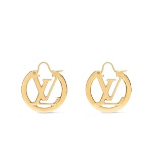 LOUIS VUITTON LOUISE PM EARRINGS GOLD M00396