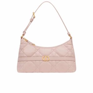 DIOR MISS CARO CIGALE MINI BAG POWDER PINK 23CM S5232UHAG M413
