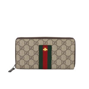 GUCCI GG SUPREME ROUND ZIPPER 21CM 90248668