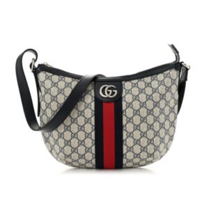 Gucci Ophidia GG Small Shoulder Bag Navy Blue 30Cm