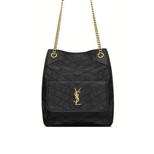 Saint Laurent Niki Small Shopping In Vintage Black 30Cm